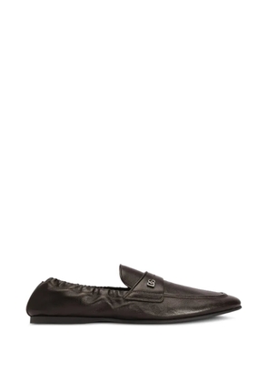 Dolce & Gabbana slippers in calfskin - Brown