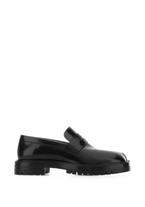 Maison Margiela Tabi leather loafers - Black