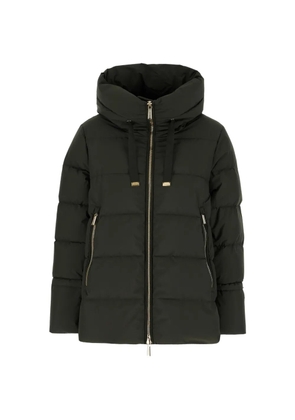 Moorer quilted hooded jacket - Green