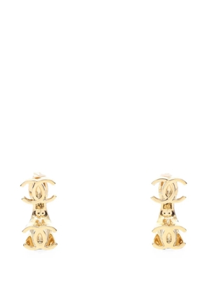 CHANEL Pre-Owned 2026 Coco Mark earrings - Gold