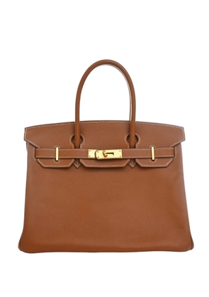 Hermès Pre-Owned 2007 Epsom Birkin Retourne 30 handbag - Brown