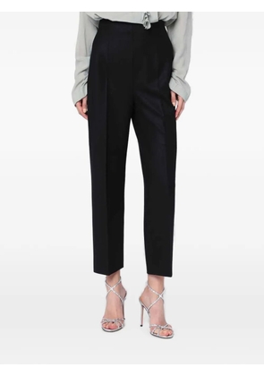 Alberta Ferretti pressed-crease trousers - Black