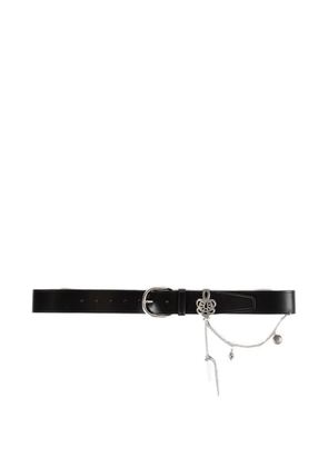 Ann Demeulemeester Ranja charm-detail belt - Black