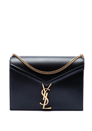 Saint Laurent Pre-Owned 2020 Smooth Calfskin Monogram Cassandra Clasp Bag shoulder bag - Black