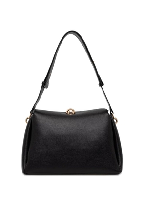 TWINSET pebbled-texture shoulder bag - Black