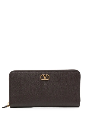 Valentino Garavani VLogo Signature leather wallet - Brown