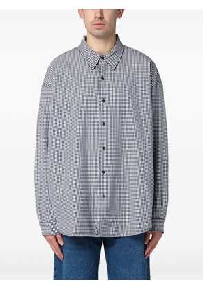 NEW AMSTERDAM wool-blend shirt - Grey