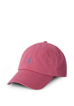 Polo Ralph Lauren The Iconic logo-embroidered cap - Pink