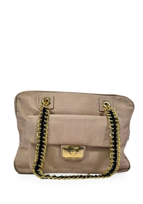 Moschino Pre-Owned 2020s Twist-lock fastening shoulder bag - Pink