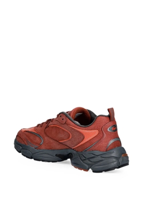 Lacoste logo-patch panelled sneakers - Red
