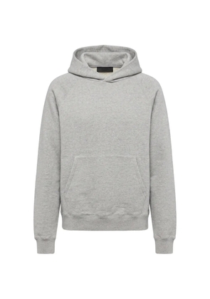 Prada elbow-patch raglan-sleeve hoodie - Grey
