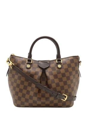 Louis Vuitton Pre-Owned 2015 Damier Ebene Siena PM satchel - Brown