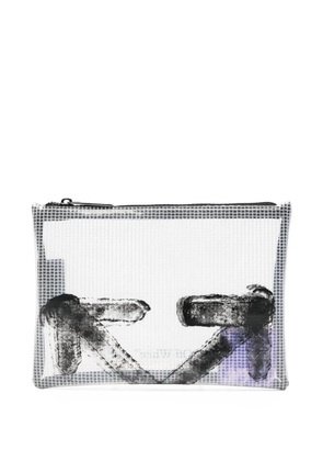 Off-White Heritage Day Off arrow ripstop tote bag - Grey