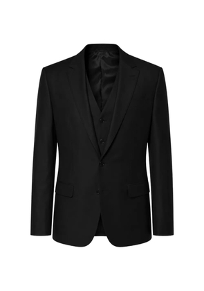 Dolce & Gabbana single-breasted peaked-lapel blazer - Black