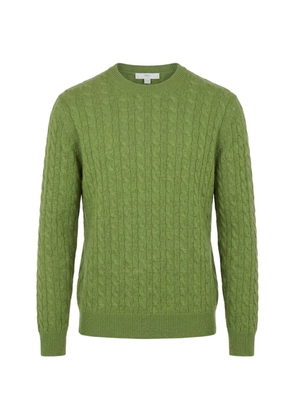 Malo cable-knit cashmere sweater - Green