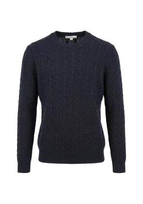 Malo cable-knit cashmere sweater - Blue