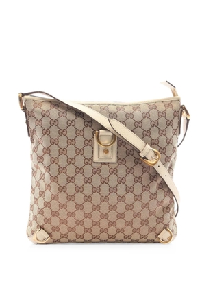 Gucci Pre-Owned 2000s Abby GG-jacquard crossbody bag - Neutrals