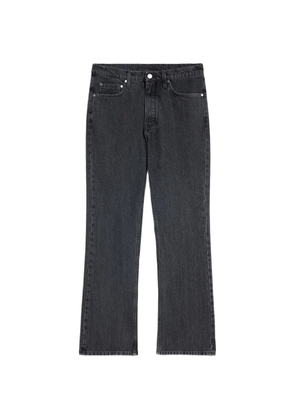 Jil Sander flared lightweight denim trousers - Grey