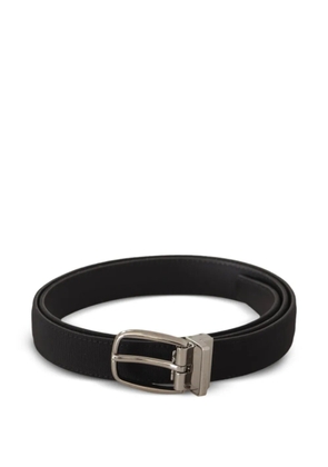 Dolce & Gabbana grosgrain buckle-fastening belt - Black