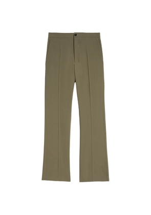 Jil Sander wool twill trousers - Green