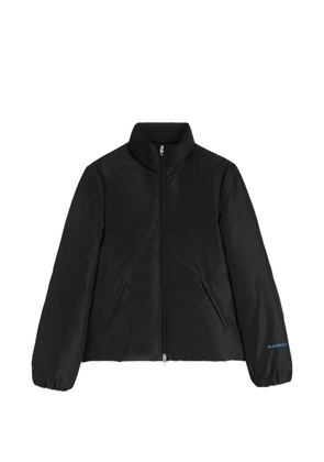 Jil Sander logo-print down jacket - Black