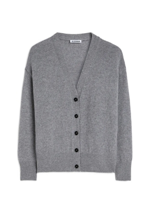 Jil Sander V-neck cashmere cardigan - Grey
