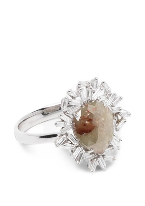 Suzanne Kalan One of a Kind diamond cluster ring - Silver
