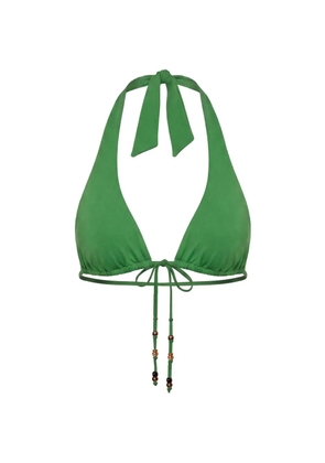 Nicholas Malta bikini top - leaf - Green