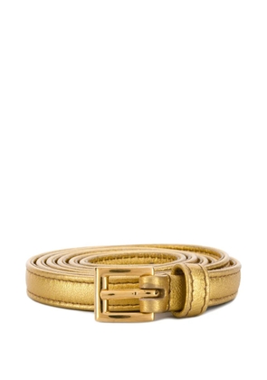 Prada thin belt - Metallic