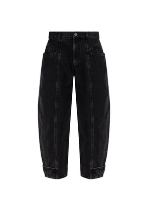 ISABEL MARANT Leja panelled jeans - Black