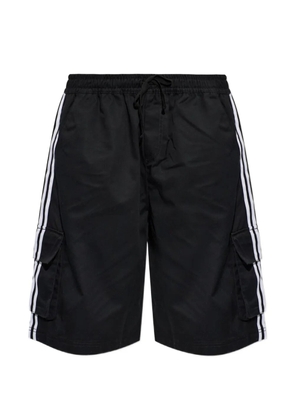 adidas x Willy Chavarria side-stripe cargo shorts - Black