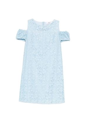 Blumarine sequin-embellished dress - Blue
