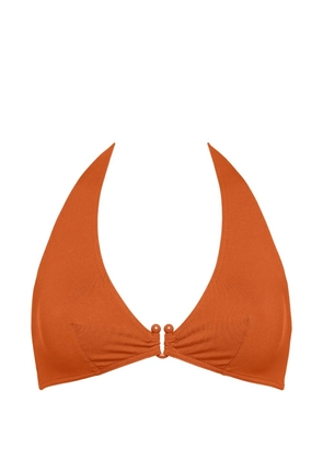 ERES Noctambule halterneck bikini top - Orange