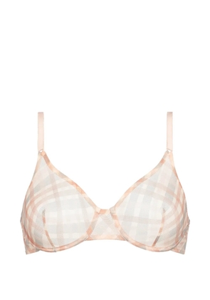 ERES Highlands checked bra - Orange