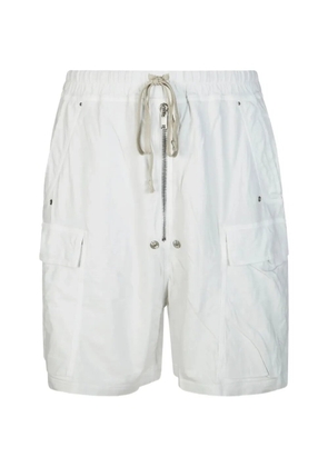 Rick Owens DRKSHDW cotton shorts - White