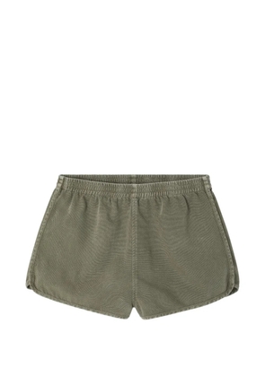 American Vintage Lycaz straight shorts - Green