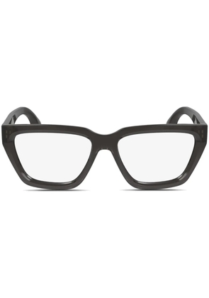Victoria Beckham Eyewear geometric-frame glasses - Grey