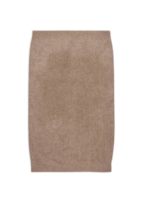 LouLou de Saison rectangular scarf - Neutrals