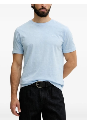 Gant logo-embroidered T-shirt - Blue