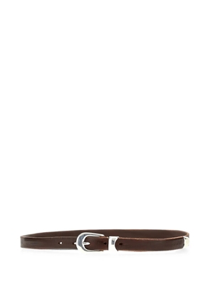 OUR LEGACY buckle-fastening belt - Brown