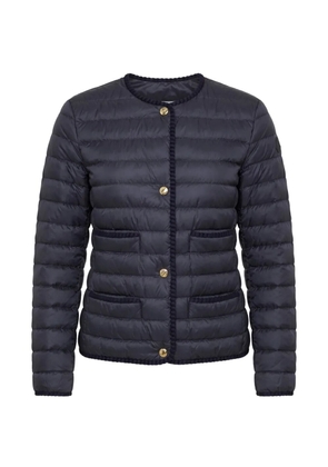 Moncler Circaete quilted braided-trim jacket - Blue