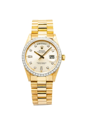 Rolex Diamond Day-Date 36mm watch - Neutrals