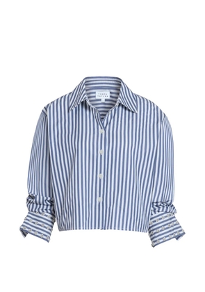 Tanya Taylor Largaux striped shirt - Blue