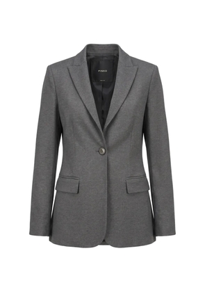 PINKO peak-lapel single-breasted blazer - Grey