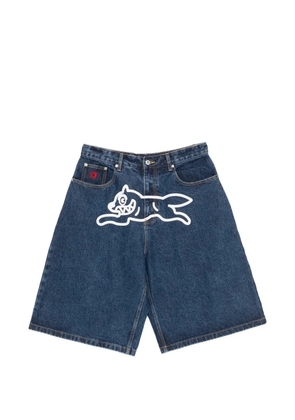 ICECREAM Running Dog patch shorts - Blue