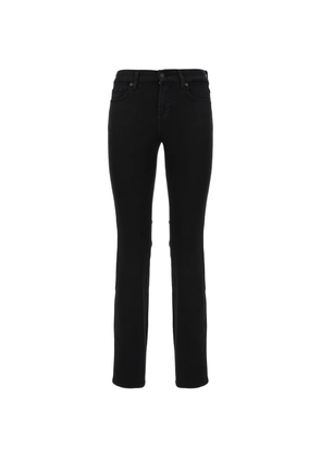 7 For All Mankind Kimmie straight-leg jeans - Black