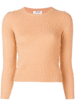 Acne Studios shrunken fit sweater - Neutrals
