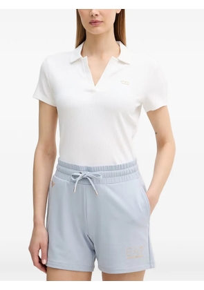Ea7 Emporio Armani polo-collar T-shirt - White