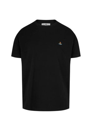 Vivienne Westwood Orb-embroidered T-shirt - Black