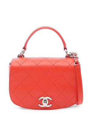 CHANEL Pre-Owned 2016-2017 Ring My Bag Flap mini bag - Orange